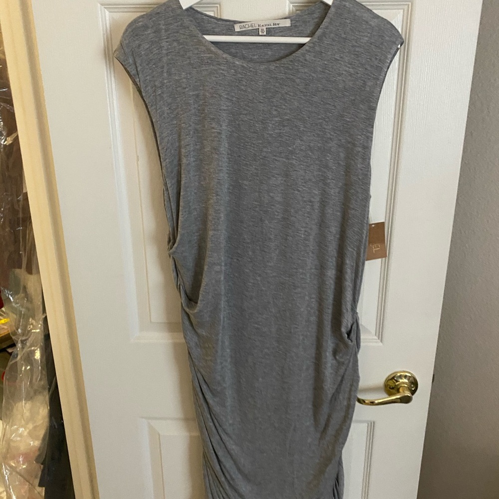 NWT Rachel Roy grey knee length dress.